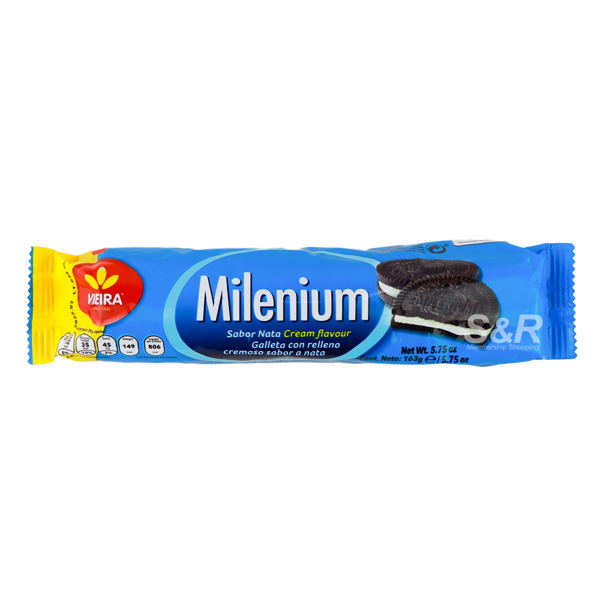 Vieira Milenium Cream Flavor 163g Vieira Milenium Cream Flavor 163g